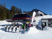 Egghof Sun Jet - 6-persoons hogesnelheidsstoeltjeslift (koppelbaar)