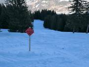 Uitdagende skiroute naar Vandans