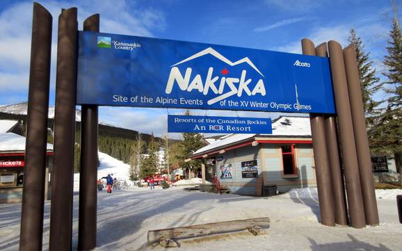 Beste skigebied in Kananaskis Country – Beoordeling Nakiska