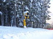 Krachtige sneeuwkanon