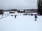 Beginnersgebied Sunny Side met transportbanden