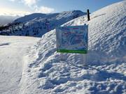 Pistekaart bij de Schneiderkogel