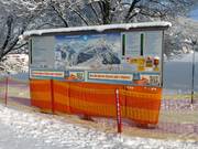 Pistekaart met informatie