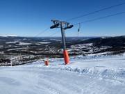 Toppliften - Sleeplift met T-beugel/Ankerlift