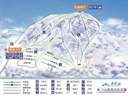 Skigebied Tianding Mountain