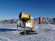Sneeuwkanonnen in Bormio