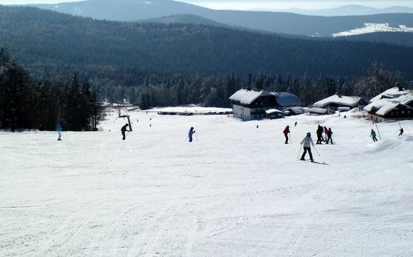 Skigebieden voor beginners in het bestuursdistrict Freyung-Grafenau – Beginners Mitterdorf (Almberg) – Mitterfirmiansreut