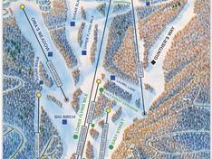 Pistekaart Sugar Mountain