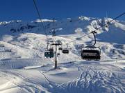 St. Christophbahn - 4-persoons hogesnelheidsstoeltjeslift (koppelbaar) met kap