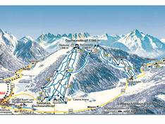 Pistekaart Hinterfeld – Mösern (Telfs)