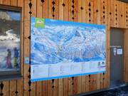 Informatiebord bij het dalstation van Loser Arena