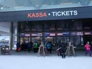 Verzorgde kassaomgeving