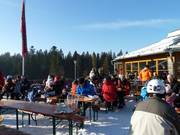 Restaurant met zonneterras