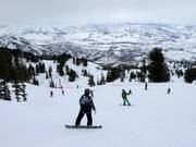 Piste bij de Middle Bowl Express