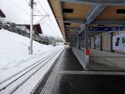 De nieuwe Grindelwald terminal: barrièrevrije toegang van trein en bus tot de gondels.