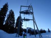 Grubhörndllift - Sleeplift met T-beugel/Ankerlift