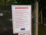 Waarschuwingen bij de skiliften