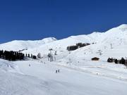 Gemakkelijke pistes Survih en Pulvrera