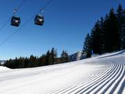 Zeer goede pistepreparatie op de Söllereck