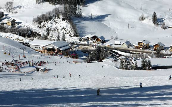 Hallein: bereikbaarheid van en parkeermogelijkheden bij de skigebieden – Bereikbaarheid, parkeren Dachstein West – Gosau/Russbach/Annaberg