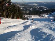 Buckelpiste onder de Sonnenhang stoeltjeslift