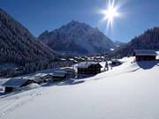 Gargellen is het hoogstgelegen wintersportdorp in Montafon