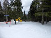 Moeilijke afdaling La Sapinière