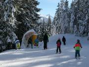 Sprookjesafdaling op de Rittisberg