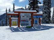 Pistebewegwijzering in Fernie