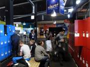 Kleedkamers van de skihal