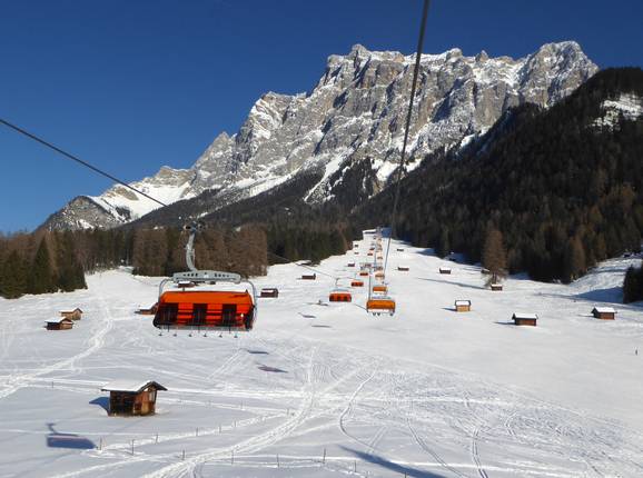 Sonnenhang Sunracer onder het Wettersteinmassief