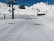 Oefenhelling bij de Milolift op de Alp Trida in Samnaun