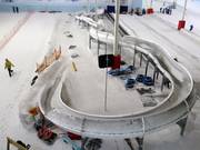 De glijbaan voor kinderen vanaf 6 jaar