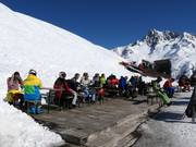 Zonneterras van de Ochsenalm