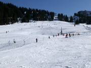 Easy Cheesy oefenlift bij het bergstation in Mellau