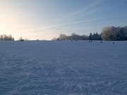 De oefenhelling is ideaal voor het hele gezin