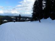 Gemakkelijke piste met uitzicht op Vancouver