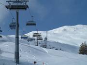 Stätzerhorn - 6-persoons hogesnelheidsstoeltjeslift (koppelbaar) met kap