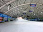 Uitzicht op piste 3 van bovenaf