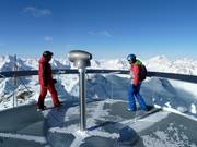 Uitkijkplatform bij de Hinterer Brunnenkogel