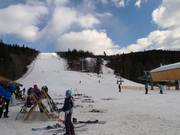 Uitzicht op de afdaling Wyllerløypa