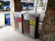 Afvalscheiding in het skigebied Mount Buller