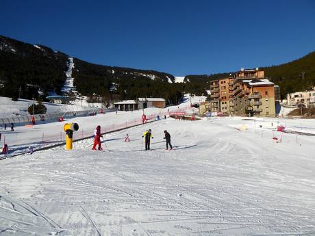 Skigebieden voor beginners in Occitanie (Pyrénées-Méditerranée) – Beginners Les Angles