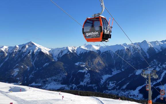 Grootste skigebied in de Goldberggroep – skigebied Bad Gastein/Bad Hofgastein – Schlossalm/Angertal/Stubnerkogel