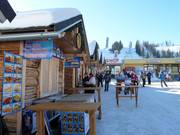 Verschillende snackbars bij het dalstation