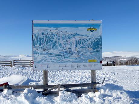 Zweden: oriëntatie in skigebieden – Oriëntatie Ramundberget