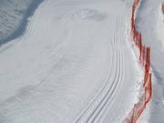 Geprepareerde loipe in Štrbské Pleso