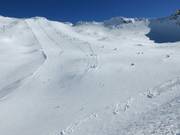 Pistes bij de Gletscher Jet
