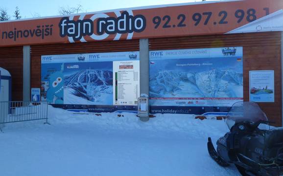 regio Ústí: oriëntatie in skigebieden – Oriëntatie Keilberg (Klínovec)