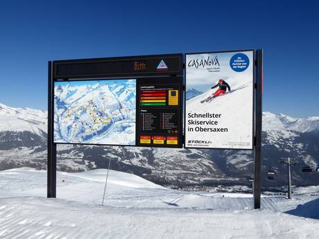 Lepontinische Alpen: oriëntatie in skigebieden – Oriëntatie Obersaxen/Mundaun/Val Lumnezia